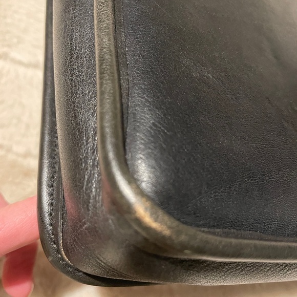 Coach Vintage Compact Pouch in Black - Picture 4 of 12